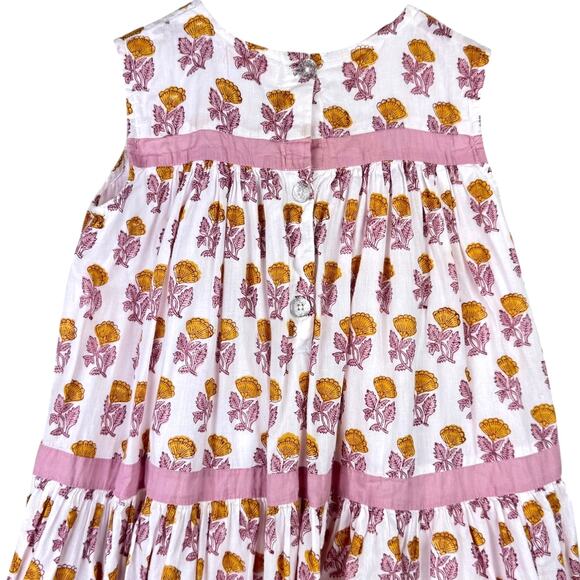 Hanna Andersson & Pink Chicken Sz 4 & 6 Play Dresses 2 Piece Set - Picture 12 of 16